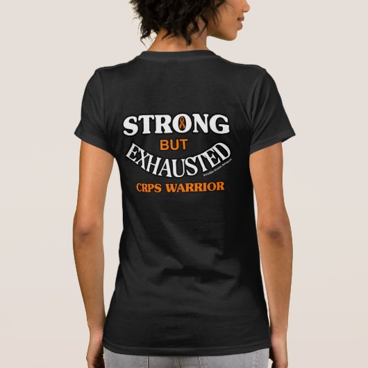 STERK MAAR UITGEPUT...CRPS T-SHIRT (Achterkant)