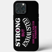 STERK, maar UITGESCHRAPT.. borstkanker Case-Mate iPhone Case (Achterkant)