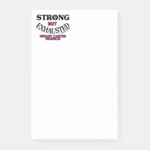 STERK, maar UITGESCHRAPT.. borstkanker Post-it® Notes