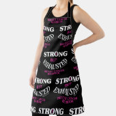 STERK, maar UITGESCHRAPT.. borstkanker Schort (Insitu)