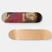 Sterk Man met een roze anjer (renaissance Art) Persoonlijk Skateboard (Horizontaal)