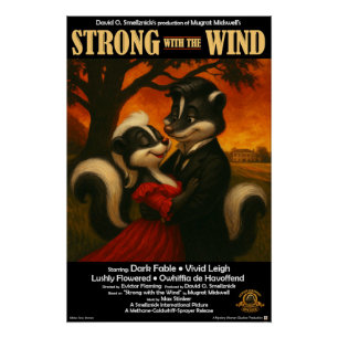 Sterk met de Wind Filmparodie Perfect Poster