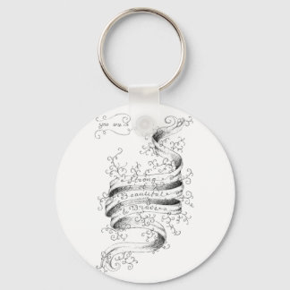 Sterk, mooi en krachtig sleutelhanger