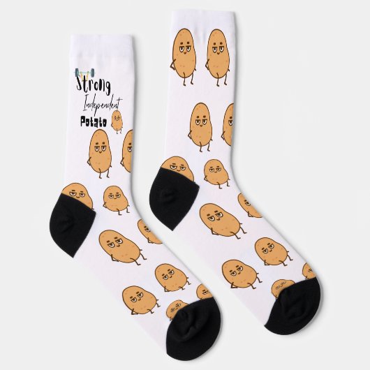 Sterk onafhankelijk aardappel sokken (Rechts)