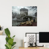 Sterk Staan Poster (Thuiskantoor)