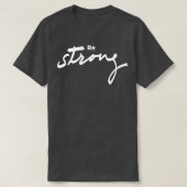 sterk t-shirt (Design voorkant)