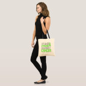 Sterk tegen lymfoom kanker tote bag (Voorkant (model))