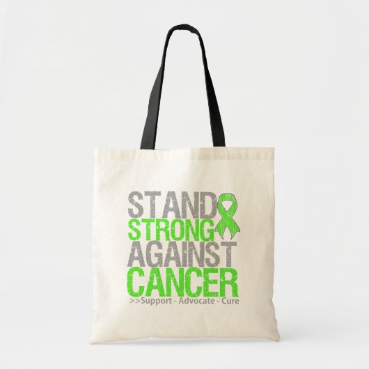 Sterk tegen lymfoom kanker tote bag (Voorkant)
