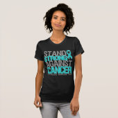 Sterk tegen ovariumkanker t-shirt (Voorkant volledig)