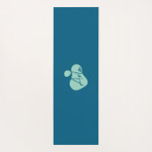 Sterk vandaag, sterker morgen gepersonaliseerd yogamat (Achterkant)