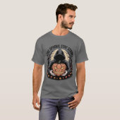 Sterk Vintage Halloween T-Shirt (Voorkant volledig)