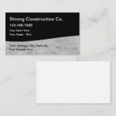 Sterk Visitekaartje bouwdiensten (Voorkant / Achterkant)