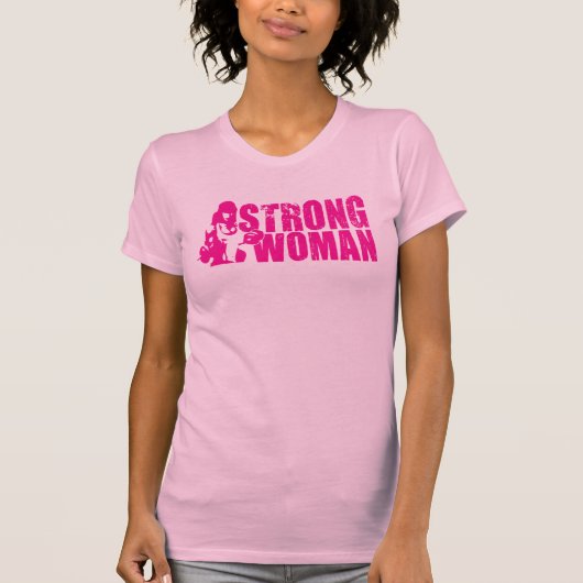 Sterk Vrouw Shirt (Voorkant)