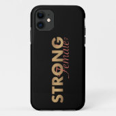 Sterk Vrouw - Vrouwenempowerment Case-Mate iPhone Case (Achterkant)
