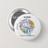 Sterk vrouwelijk Collectie - Sisterhood Ronde Button 5,7 Cm (Voorkant /achterkant)