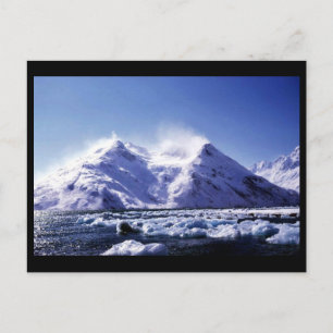 Sterk West Wind in Harriman Fjord Briefkaart
