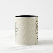 Sterk & Wijs Boho Chic Floral Monogram Mok - Ruby (Center)