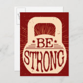 Sterk zijn briefkaart (Voorkant / Achterkant)