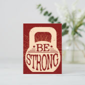 Sterk zijn briefkaart (Staand voorkant)