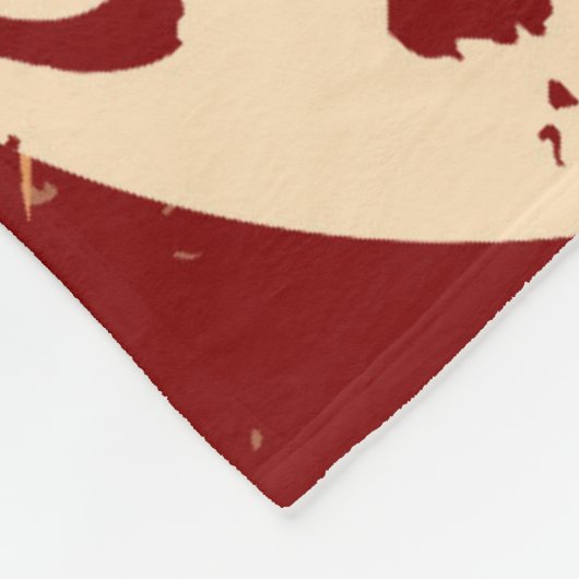 Sterk zijn fleece deken (Hoek)