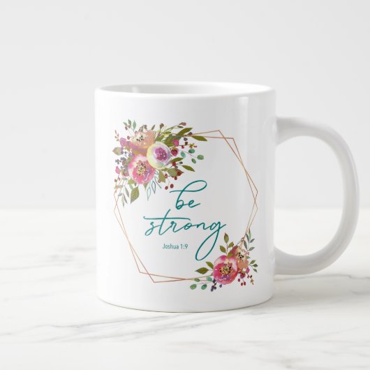 Sterk zijn grote koffiekop (Rechts)