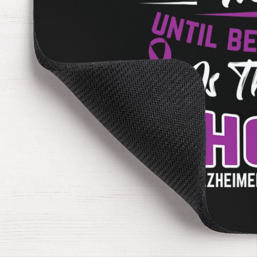 Sterk zijn is de enige keuze die Heimerheimer weet Muismat (Hoek)