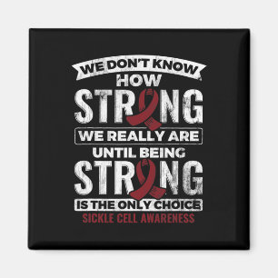 Sterk zijn is de enige keuze die sikkelcel is magneet