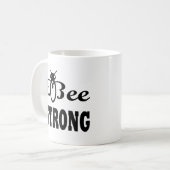 Sterk zijn koffiemok (Voorkant links)