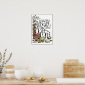 Sterk zijn - Kunstafdrukken Poster (Keuken)