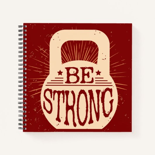 Sterk zijn notitieboek (Voorkant)