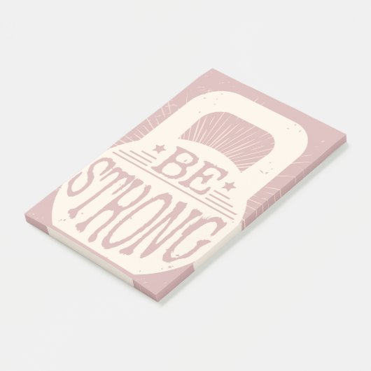 Sterk zijn post-it® notes (Schuin)