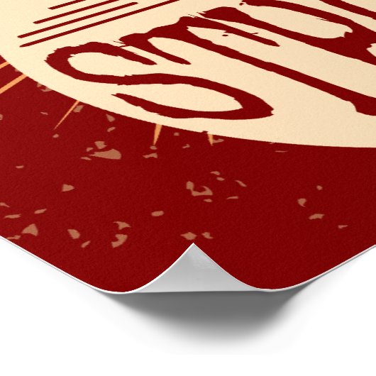 Sterk zijn poster (Hoek)