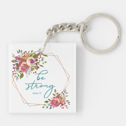 Sterk zijn sleutelhanger (Achterkant)