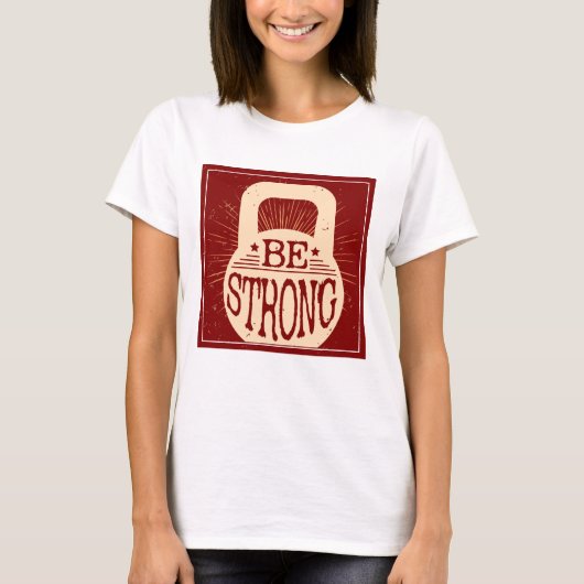 Sterk zijn t-shirt (Voorkant)