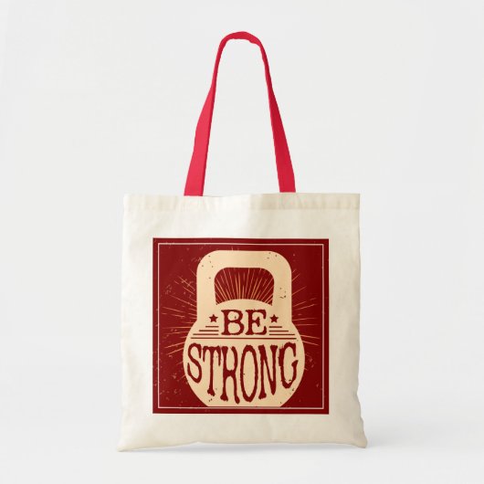 Sterk zijn tote bag (Voorkant)
