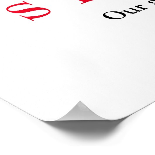 Sterk zwart-wit Bald Eagle Motivatie Poster (Hoek)