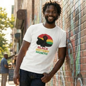 Sterke Afro Vrouw T-shirt