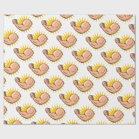 Sterke arm Flex Cadeaupapier (Vlak)