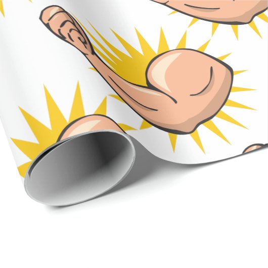 Sterke arm Flex Cadeaupapier (Rol Hoek)