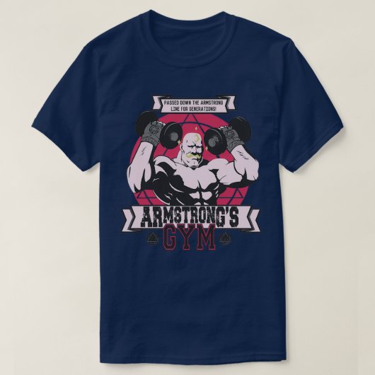 Sterke arm Gym Classic TShirt (Design voorkant)