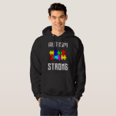Sterke autisme hoodie (Voorkant volledig)