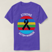 Sterke autisme Warrior T-shirt (Design voorkant)