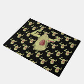 Sterke avocado deurmat (Schuin)