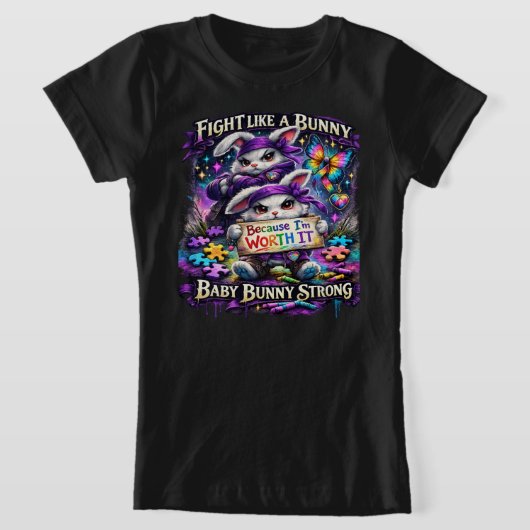 Sterke Baby Konijn T-shirt (Laagn)