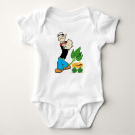 Sterke Baby Popeye Bodysuit. Romper