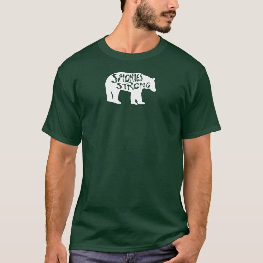 Sterke Beer van de Smokies T-shirt (Voorkant)