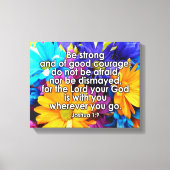 Sterke bijbelscripts zijn canvas afdruk (Voorkant)