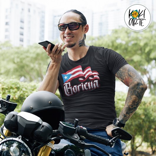 Sterke Boricua-trots T-shirt