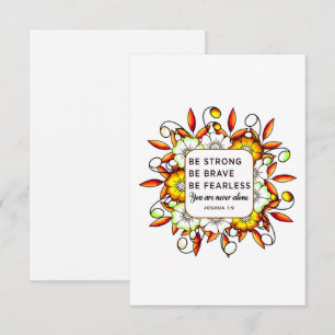 Sterke Brave Fearless - Bijbelversies