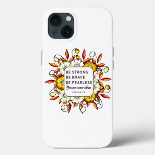 Sterke Brave Fearless - Bijbelversies Case-Mate iPhone Case